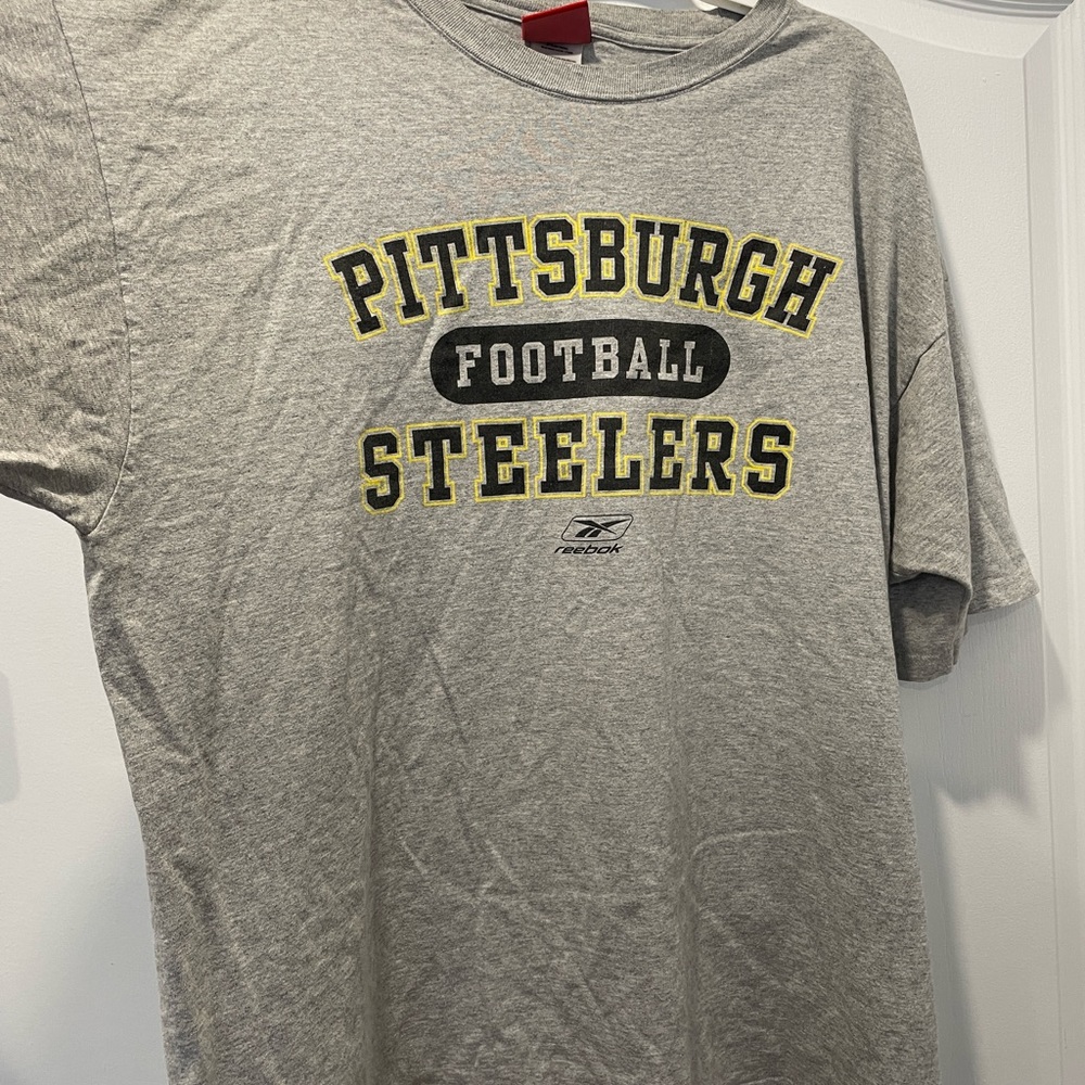 Pittsburgh steelers t shirt! Rebook real